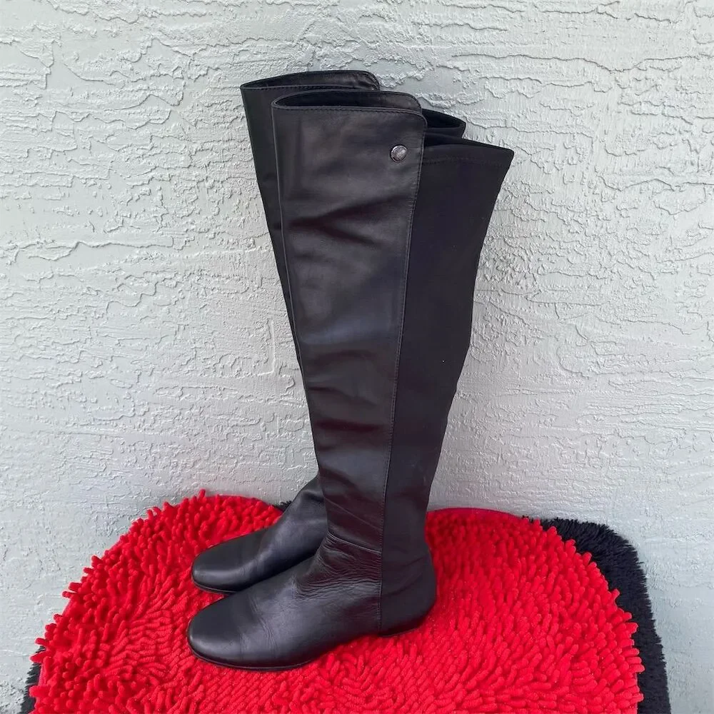 Vince Camuto Women's Black Over The Knee Boots Size 6.5